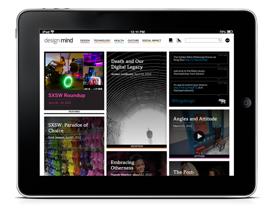 Mobile User Experience: Home Page